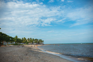 praia apaga fogo