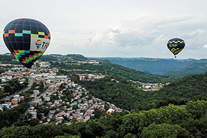 Passeio de balão