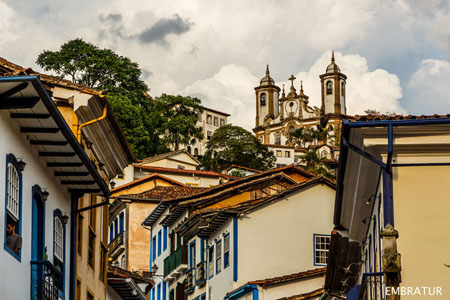 Roteiro Caraça  & Ouro Preto  - 5 dias e 4 noites