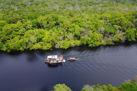 Roteiro Ecobarco na Amazônia  - Cruzeiro Descoberta - 3 Noites