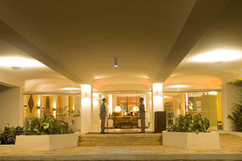 entrada hotel