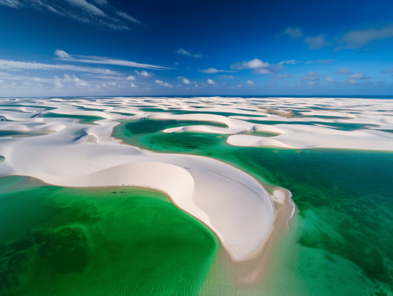 Discover the Emendadas Lagoon: The Hidden Gem of the Lençóis Maranhenses