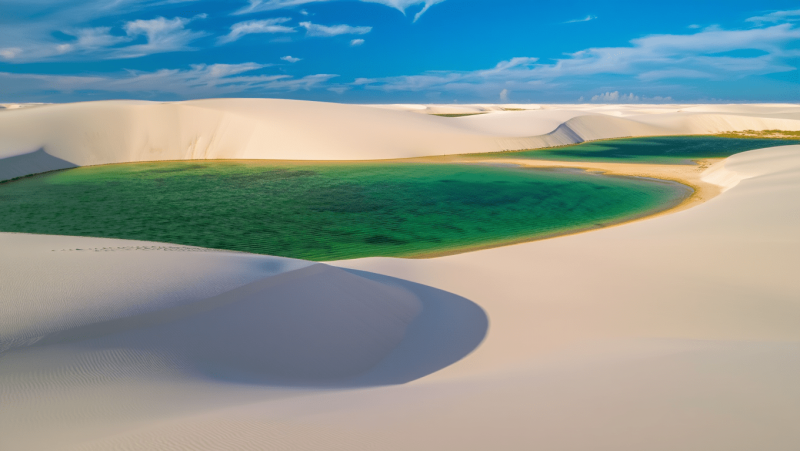 Discover the Emendadas Lagoon: The Hidden Gem of the Lençóis Maranhenses
