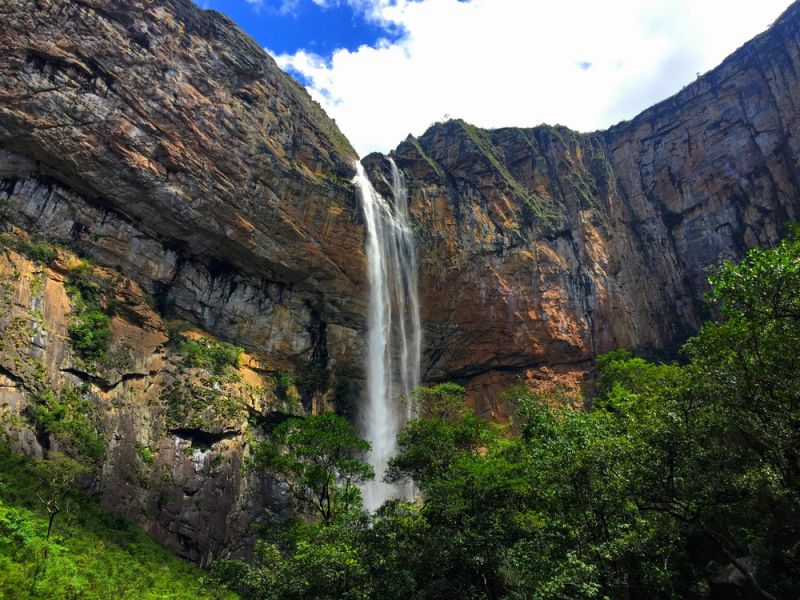 Tabuleiro Waterfall in Minas Gerais