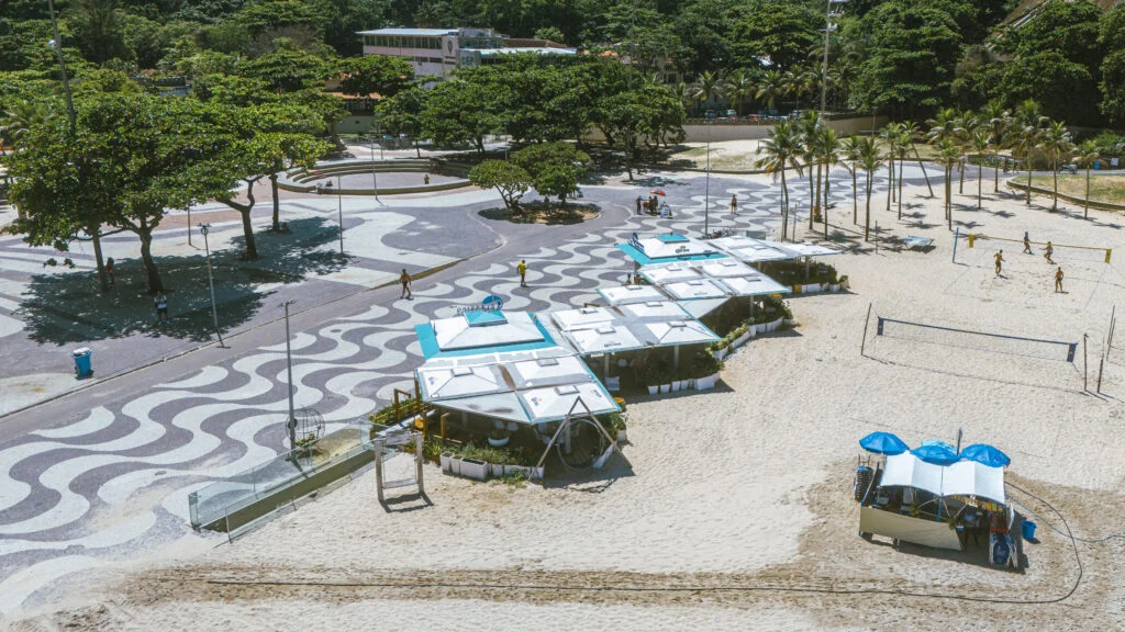 Kiosks in Leme - Clássico Beach Club Leme