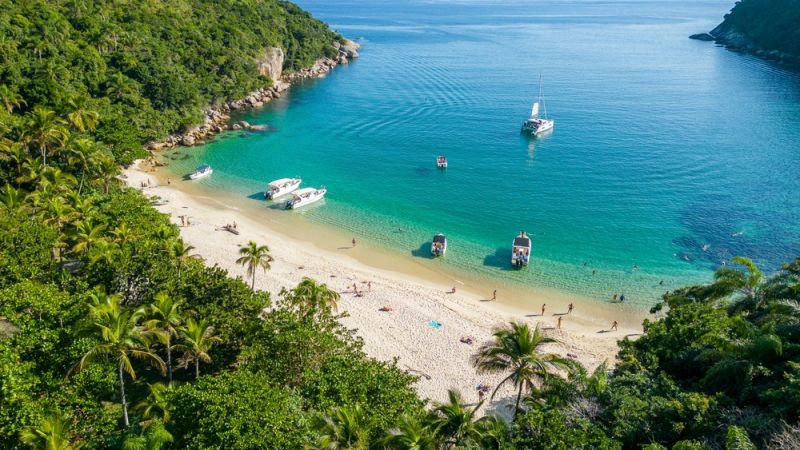 Beaches in Southeastern Brazil - Angra dos Reis