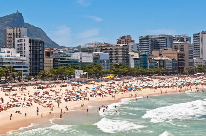 Kiosks in Leblon - Leblon Beach