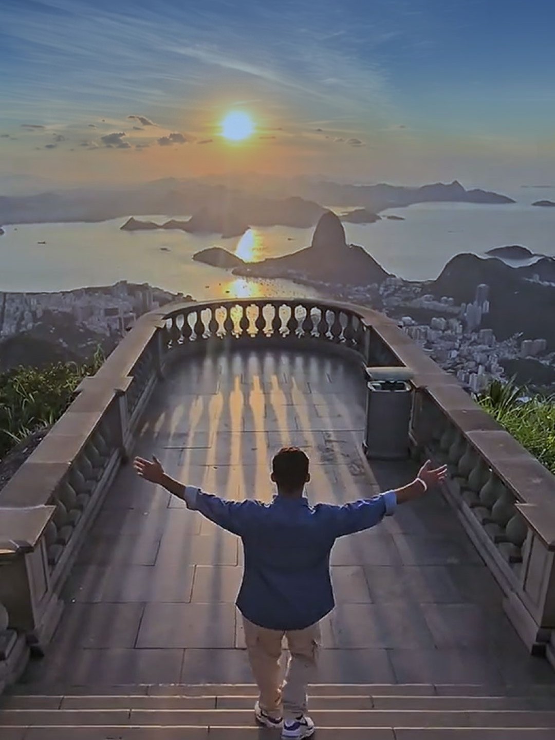 Christ the Redeemer at First Light
